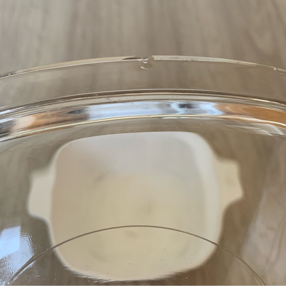 Vintage 1960s CORNING WARE Blue Cornflower   Casserole Dish w/ Pyrex Glass Lid - Picture 9 of 11